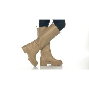 Sam Edelman Women's Larina Waterproof Boots Sesame Size 7 M